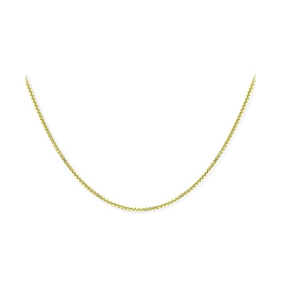 Giani Bernini Box Link 16" Chain Necklace in 18k Gold-Plated Sterling Silver NEW - Picture 1 of 10